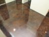 metallic brown garage floor coating
