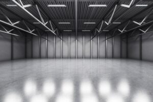 pristine garage floor