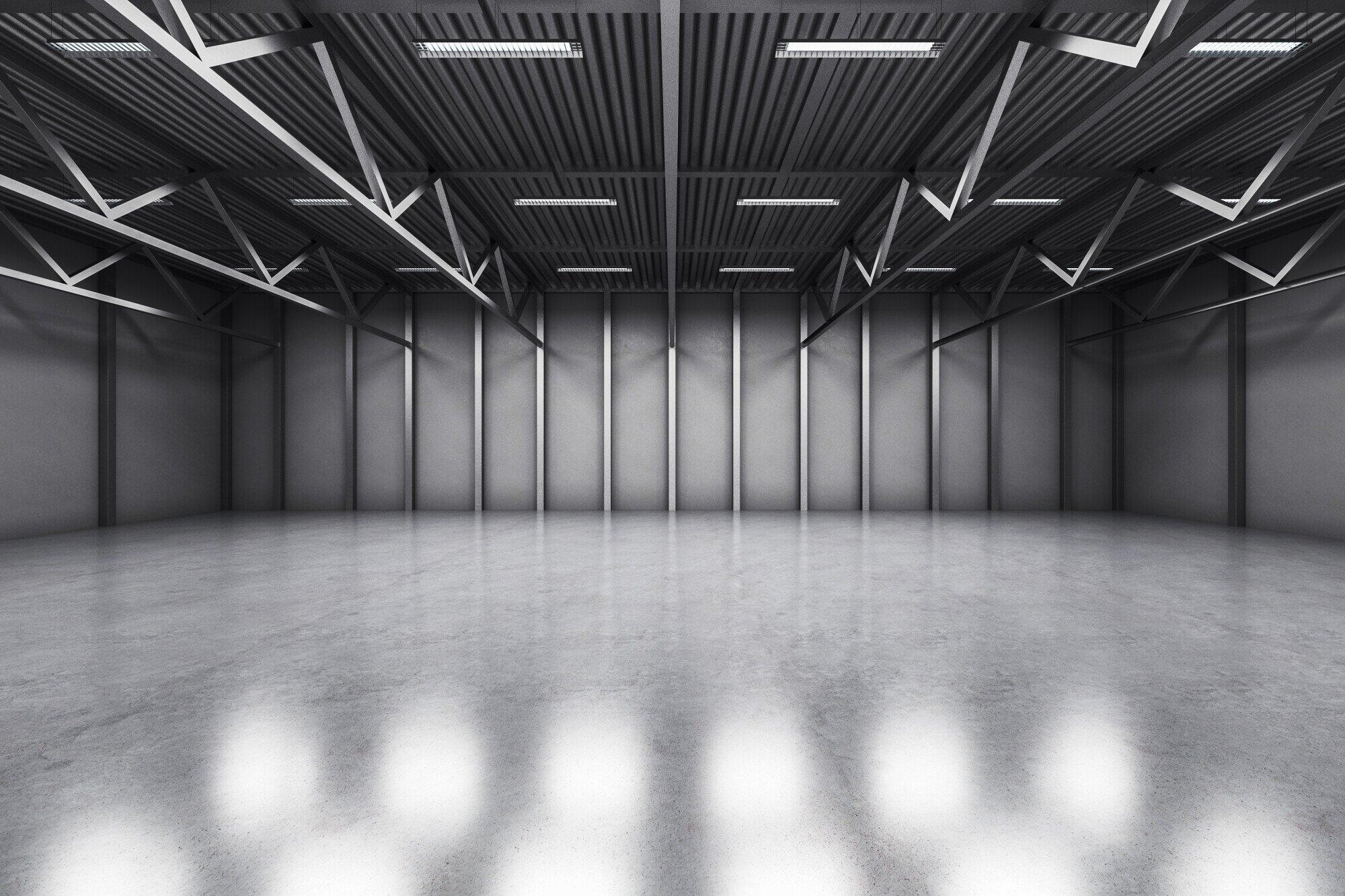 pristine garage floor